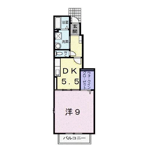 フォンテ・フォルスⅡの物件間取画像