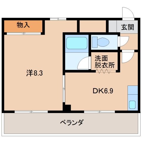 セラシティの物件間取画像