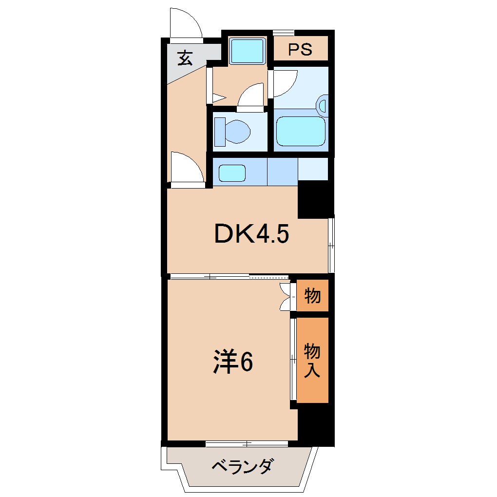 十三番丁ホームズの物件間取画像