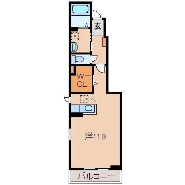 日前宮駅 徒歩10分 1階の物件間取画像