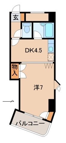 ラ・フェ・ド・メールの物件間取画像