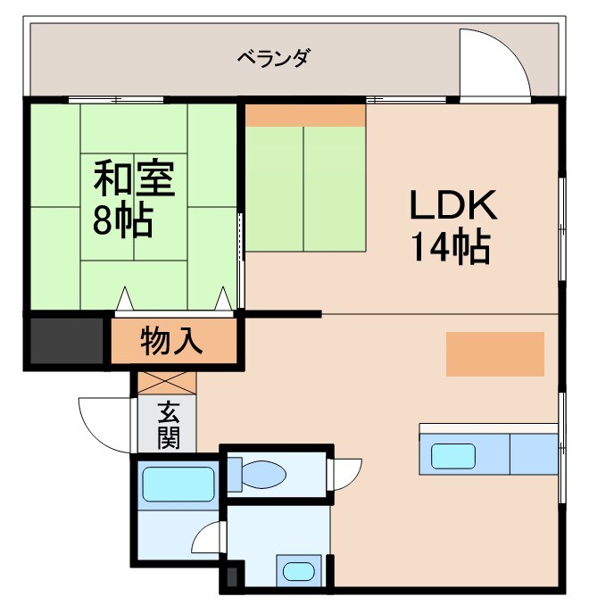 青木ビルの物件間取画像
