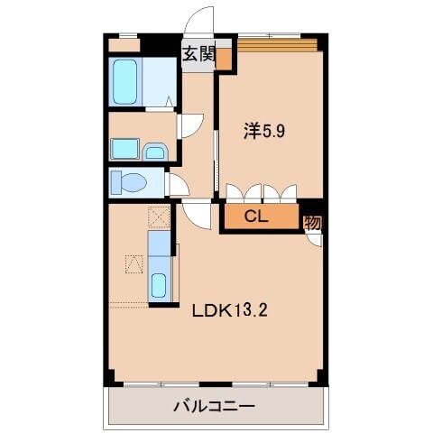 和歌山駅 バス23分  鳴神団地下車：停歩5分 1階の物件間取画像