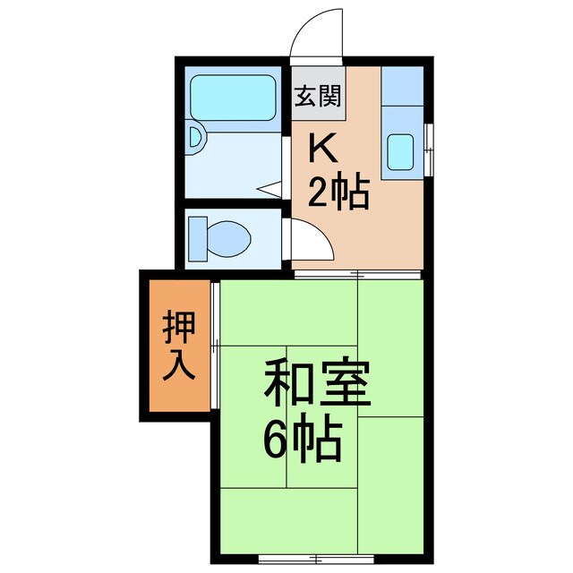 タウニィＹＯＵの物件間取画像