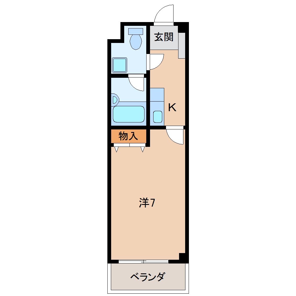 リブラ１０番丁の物件間取画像