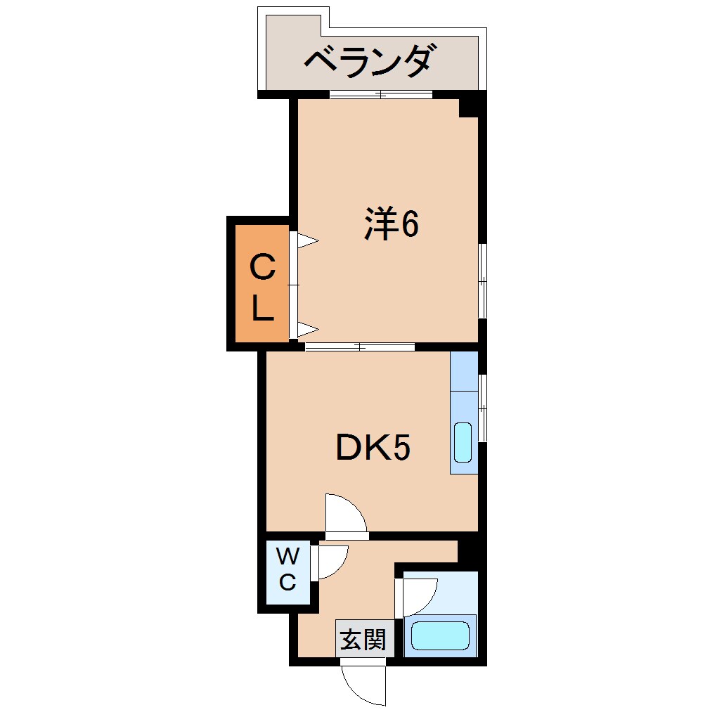 パリ・シャトー本町の物件間取画像