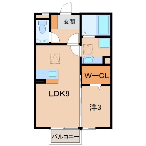 紀伊中ノ島駅 徒歩7分 1階の物件間取画像