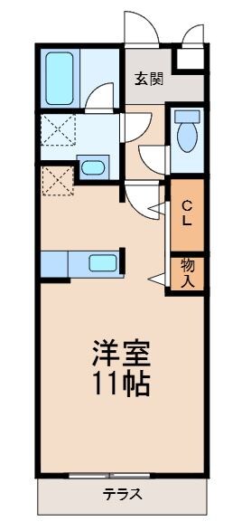 日前宮駅 徒歩16分 1階の物件間取画像