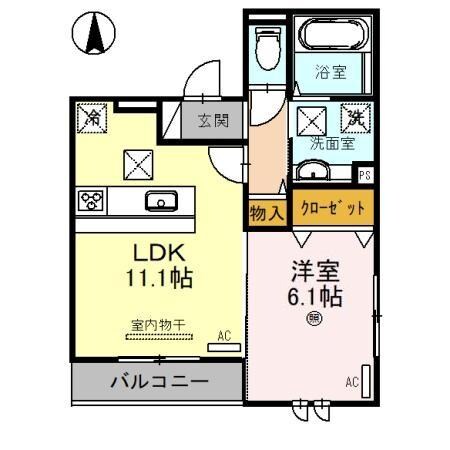 和歌山市駅 徒歩31分 1階の物件間取画像