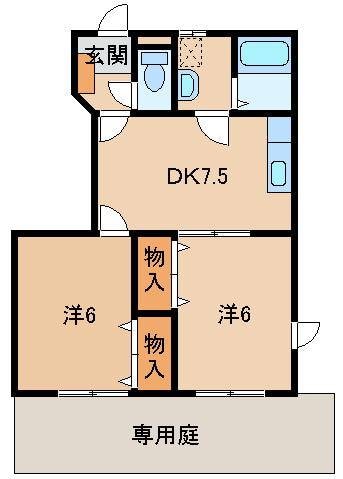 紀伊清水駅 徒歩11分 1階の物件間取画像