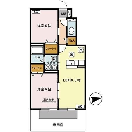 和歌山市駅 バス25分  西浜下車：停歩5分 1階の物件間取画像