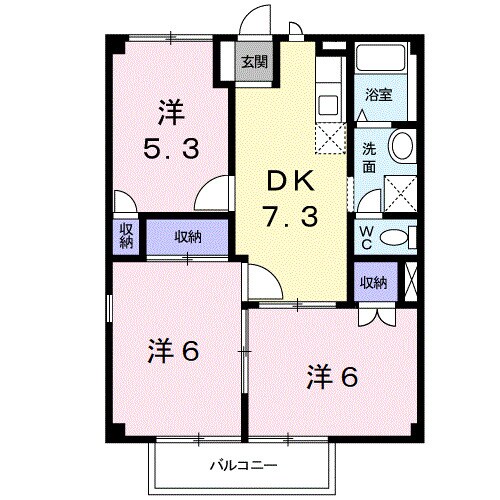 布施屋駅 徒歩8分 1階の物件間取画像