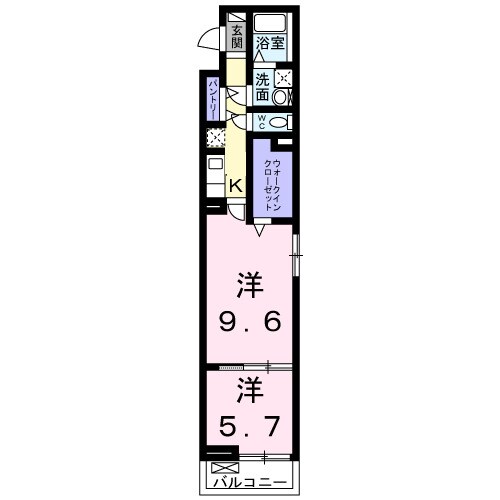 紀三井寺駅 バス4分  津屋下車：停歩1分 3階の物件間取画像