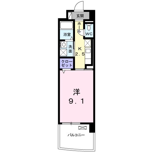 紀三井寺駅 徒歩21分 1階の物件間取画像