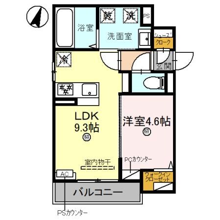 和歌山駅 徒歩16分 3階の物件間取画像