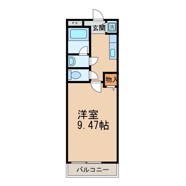 アビテ秋月南の物件間取画像