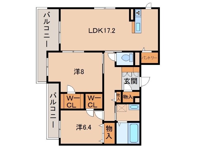 和歌山駅 バス11分  島崎町二丁目下車：停歩1分 3階の物件間取画像