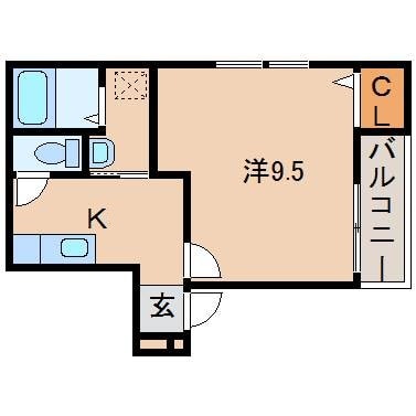 和歌山駅 徒歩7分 3階の物件間取画像