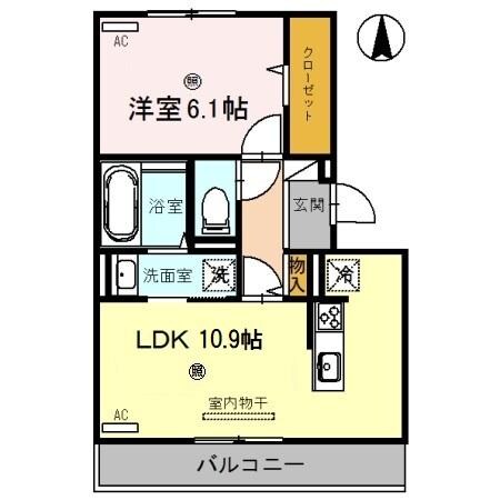 宮前駅 徒歩17分 2階の物件間取画像