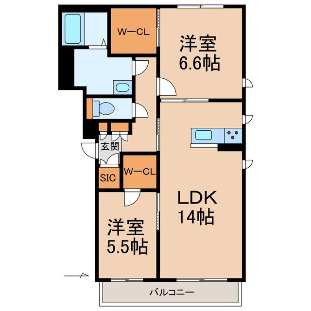 （仮称）ベレオ東長町の物件間取画像