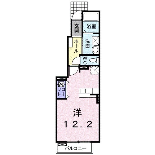 和歌山駅 徒歩6分 1階の物件間取画像