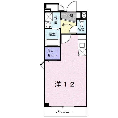 和歌山駅 徒歩14分 2階の物件間取画像