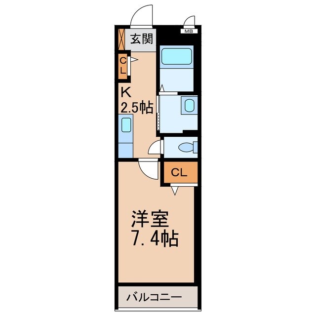 和歌山市駅 バス8分  真砂町下車：停歩5分 3階の物件間取画像