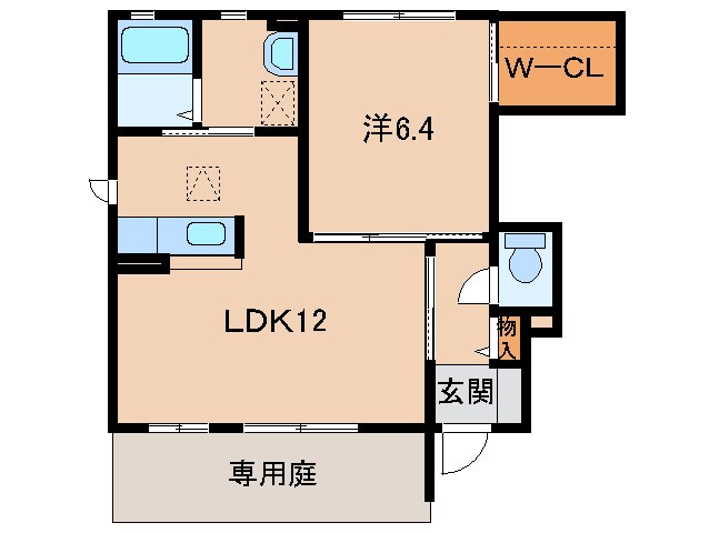 和歌山市駅 バス15分  小二里下車：停歩2分 1階の物件間取画像