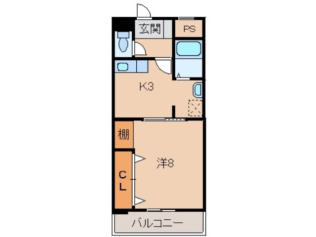 アバンセαの物件間取画像