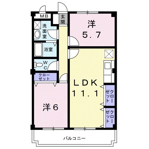 海南駅 バス24分  浜の宮下車：停歩3分 3階の物件間取画像