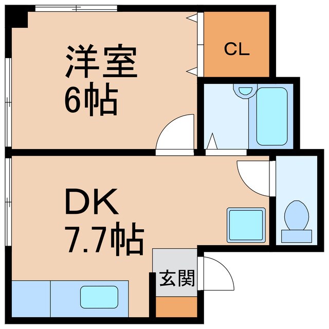 プレゼンス浜の宮の物件間取画像