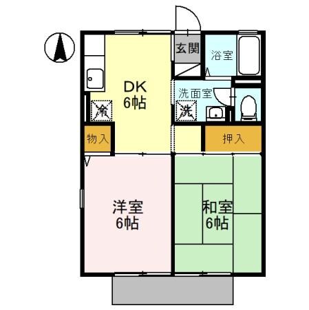 グレイス箕島の物件間取画像