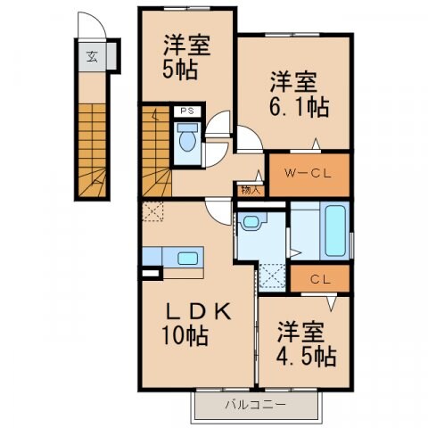 Avance Keiの物件間取画像