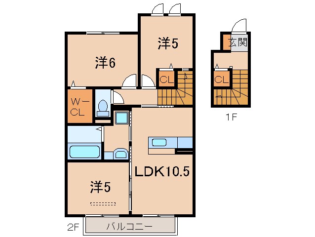 ボアメゾンの物件間取画像