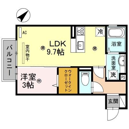 ブラウニーテラスの物件間取画像