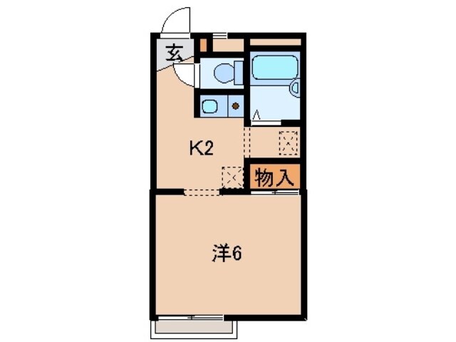 蘭館の物件間取画像