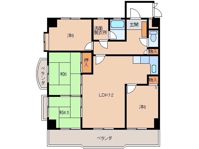 メゾン・プラヴァーⅡの物件間取画像