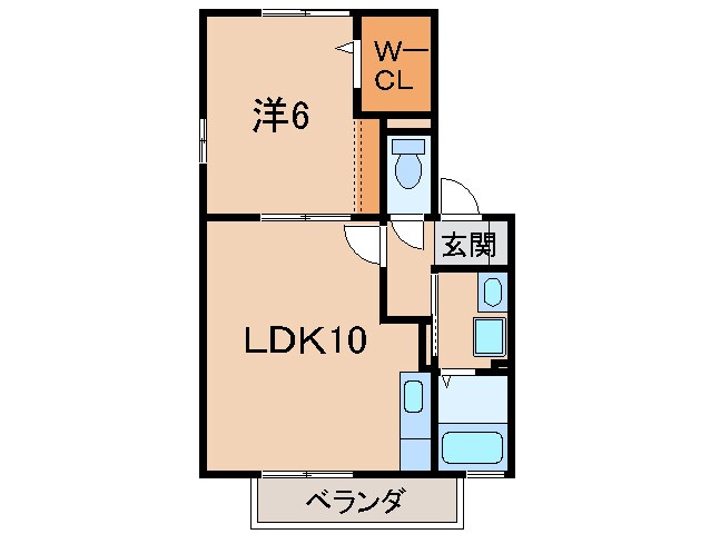 ドエル浜宮の物件間取画像