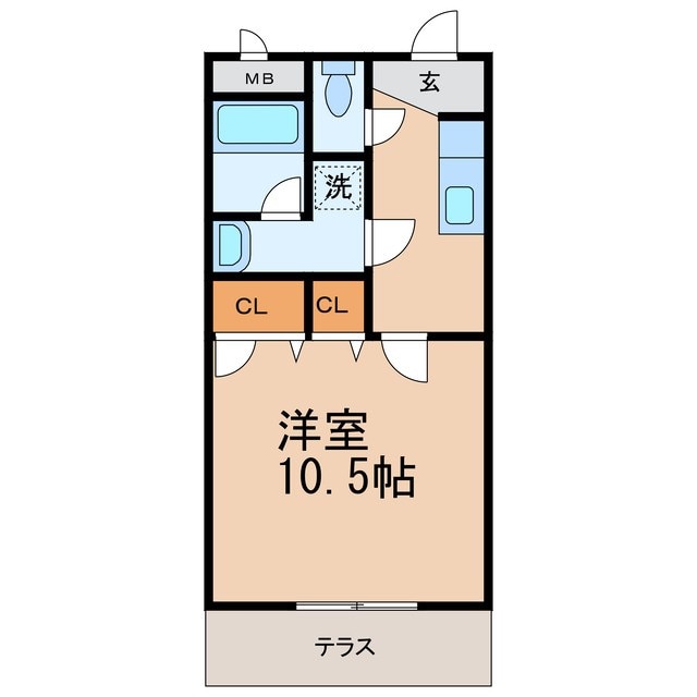 Ｍ グラナートの物件間取画像