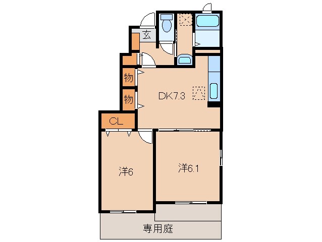 ケルト光の物件間取画像