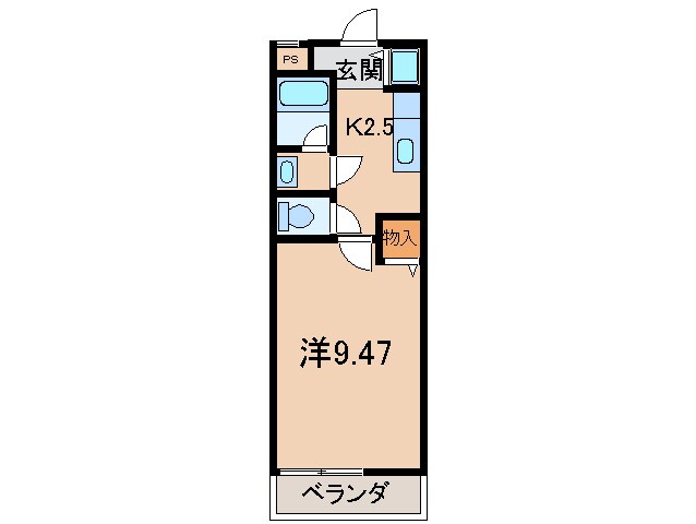 ドムス 今福の物件間取画像