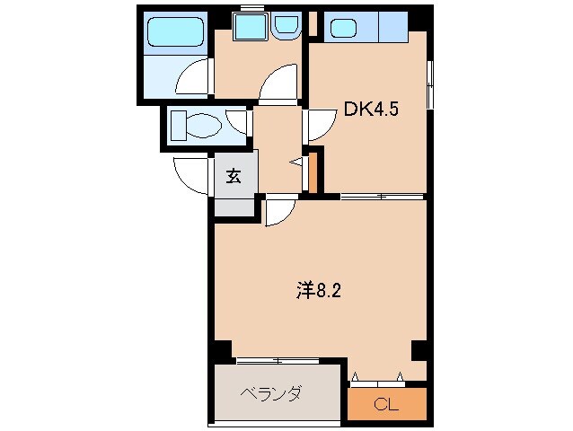 カサ・デ・はやせの物件間取画像