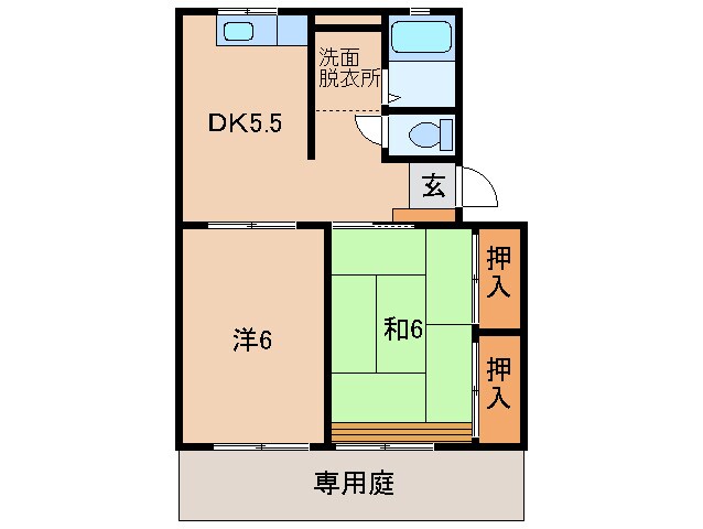 ソフィ黒川の物件間取画像