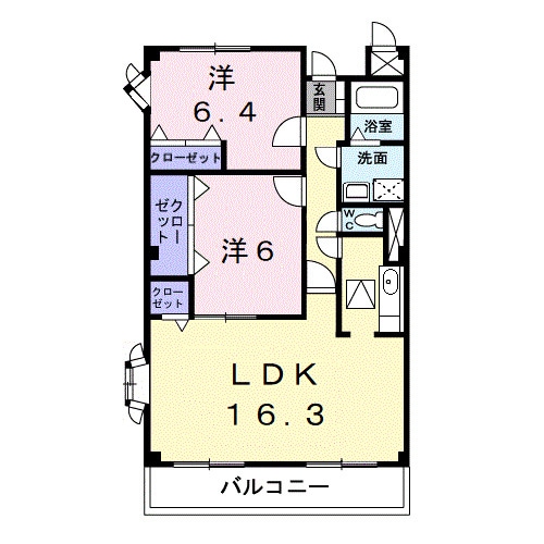 紀三井寺駅 徒歩14分 1階の物件間取画像