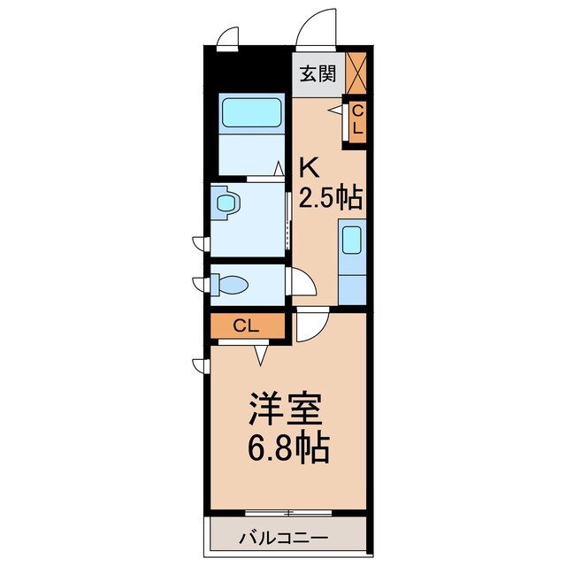 デントハウスの物件間取画像