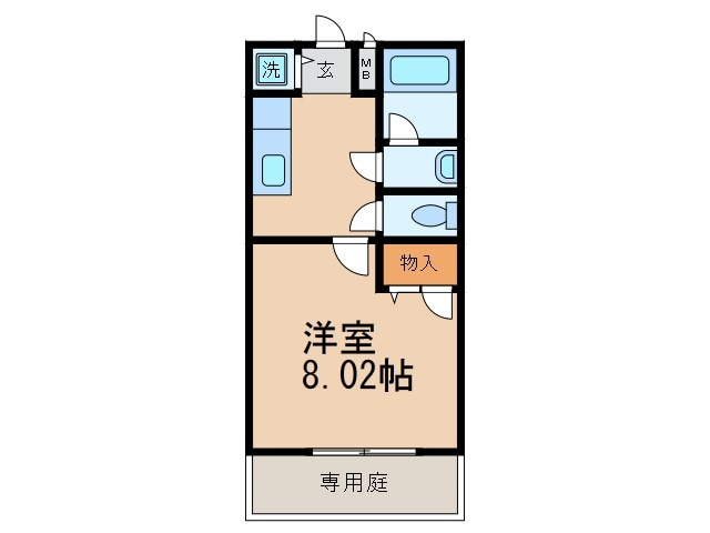 和歌山市駅 バス11分  花王橋下車：停歩8分 1階の物件間取画像