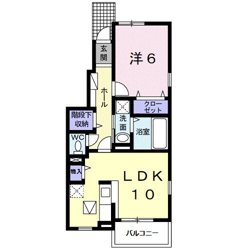 ジョリ・シャトーの物件間取画像