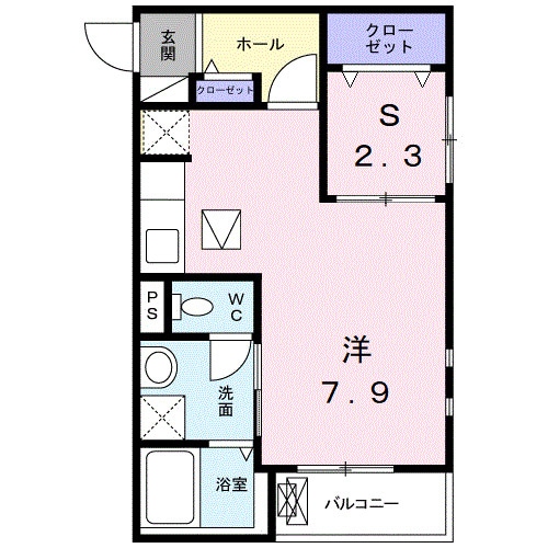 プルメリアの物件間取画像