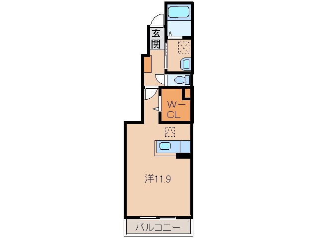 アリアーテⅠの物件間取画像