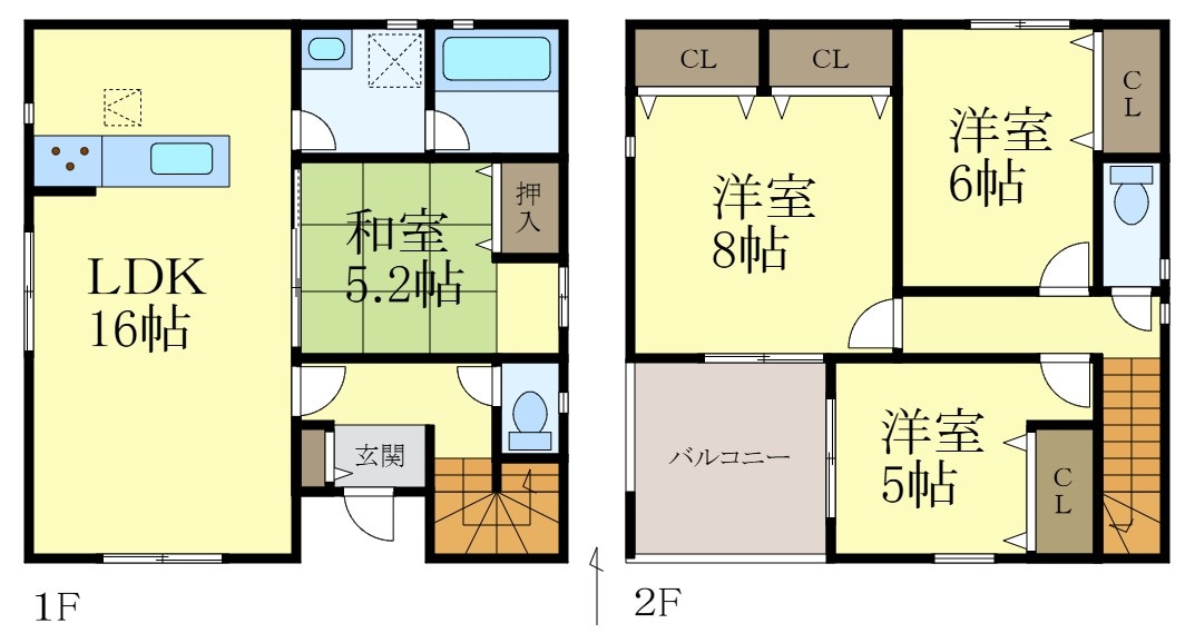 一戸建16526の物件間取画像